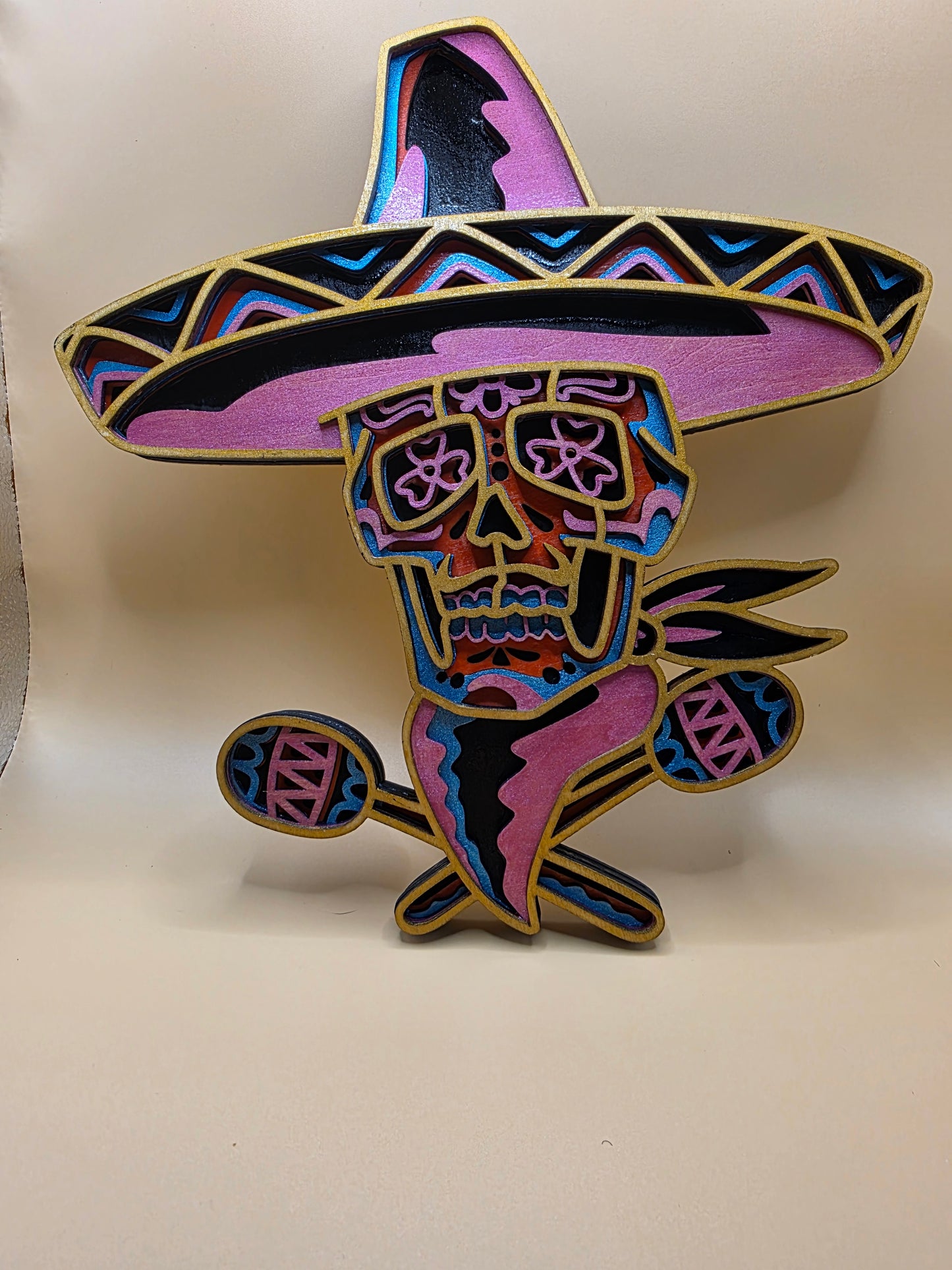 Sugar skull man