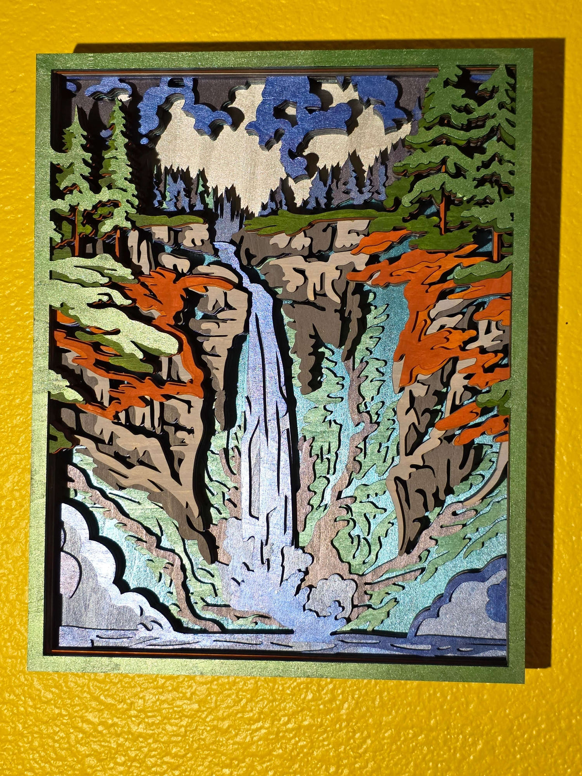 Waterfall mandala