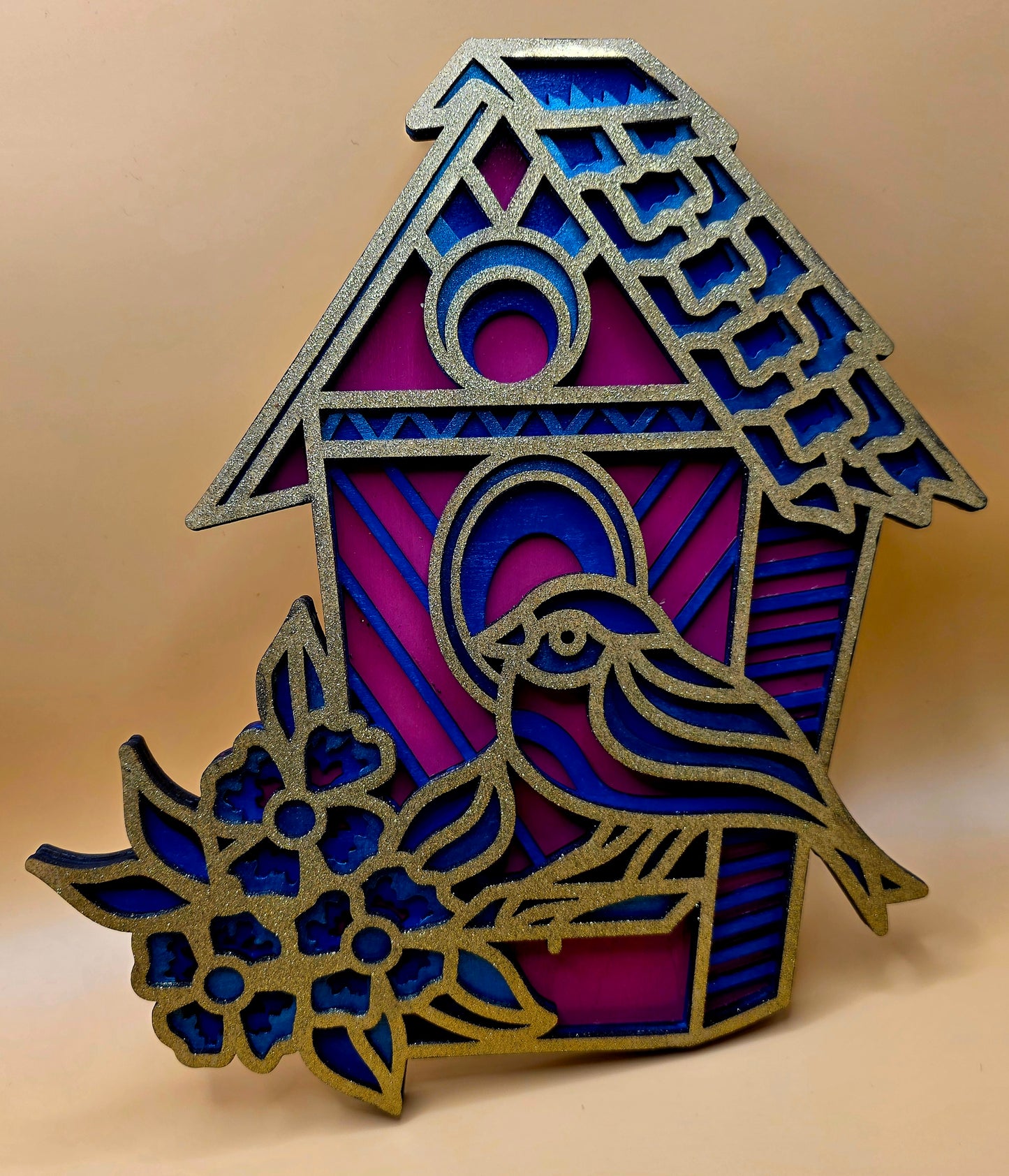 Birdhouse mandala