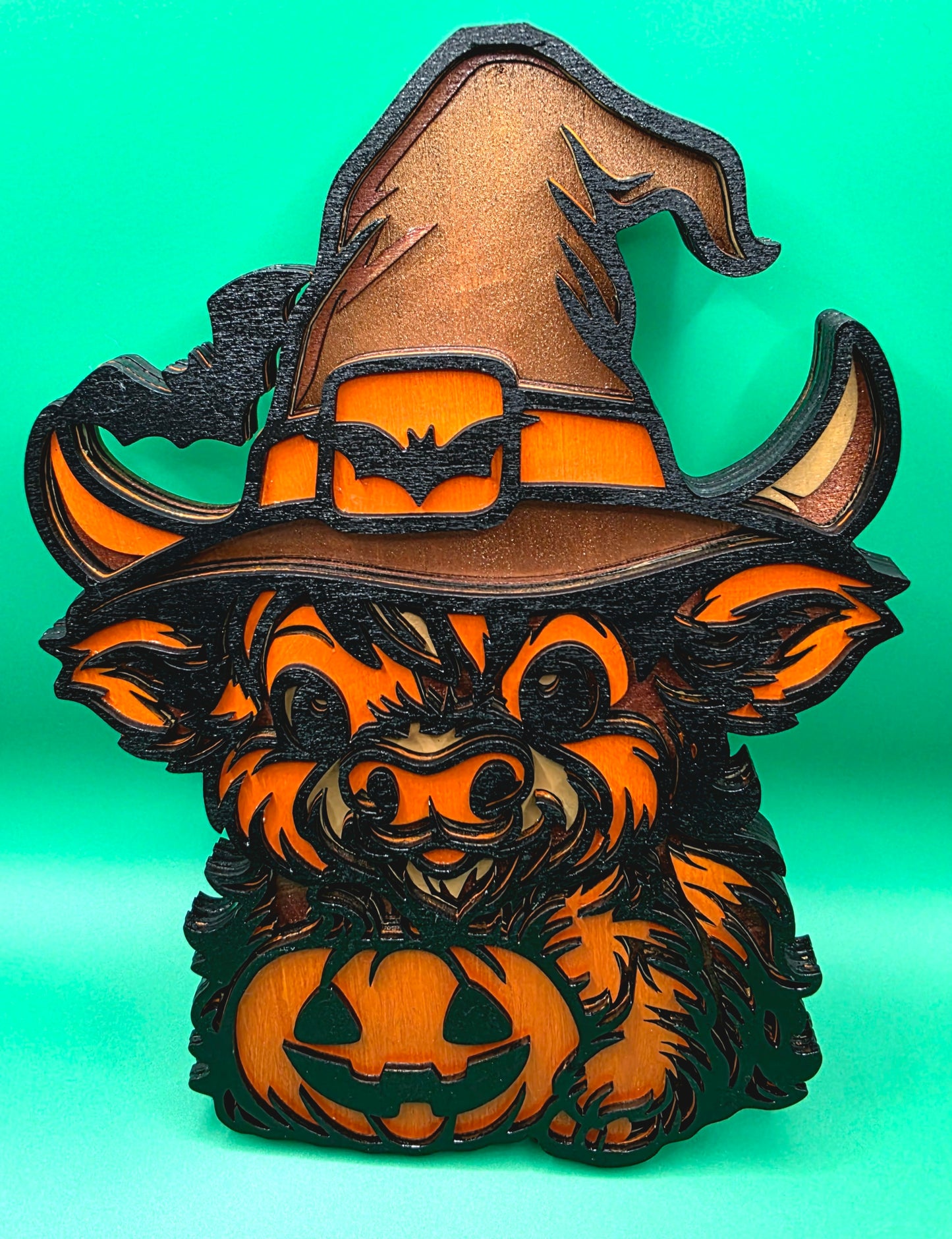 Halloween Highland Cow