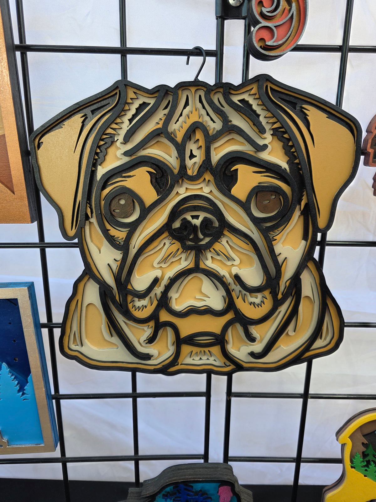 Pug mandala