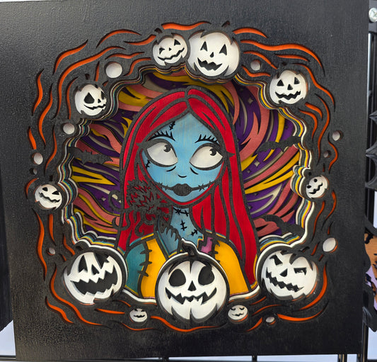 Sally black frame