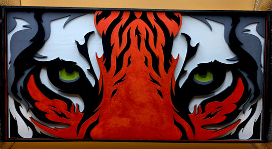Extra large Tiger Mandala