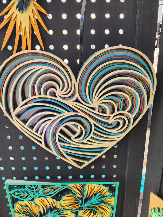 Ocean heart