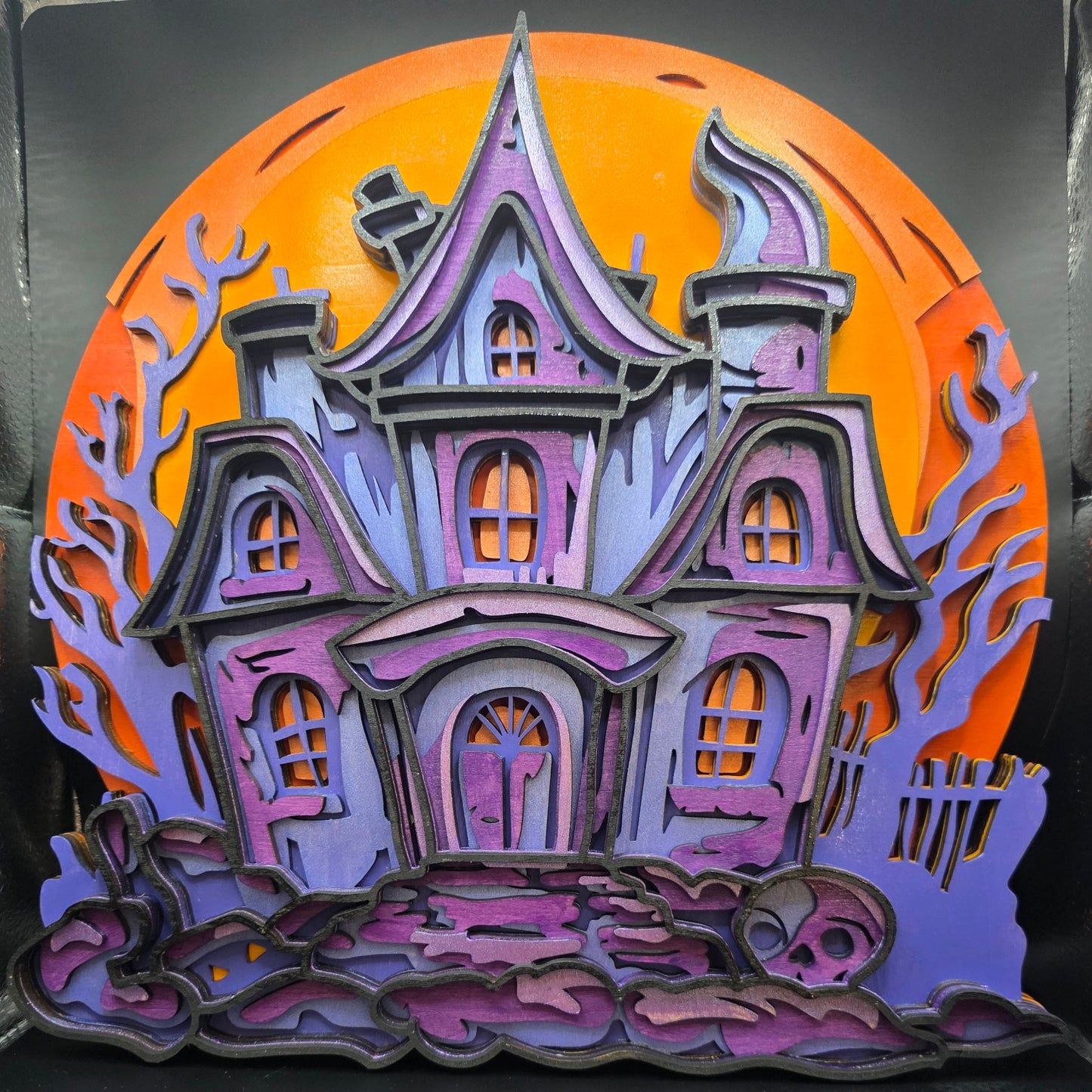 Haunted House Mandala