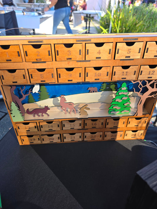 Advent calendar box