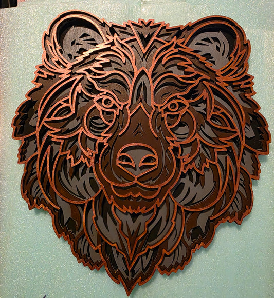 Grizzly mandala